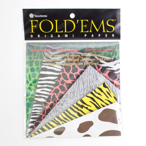 Yasutomo, Origami, Papers & Kits, Art & School, 5 7/8", Animals, 2871